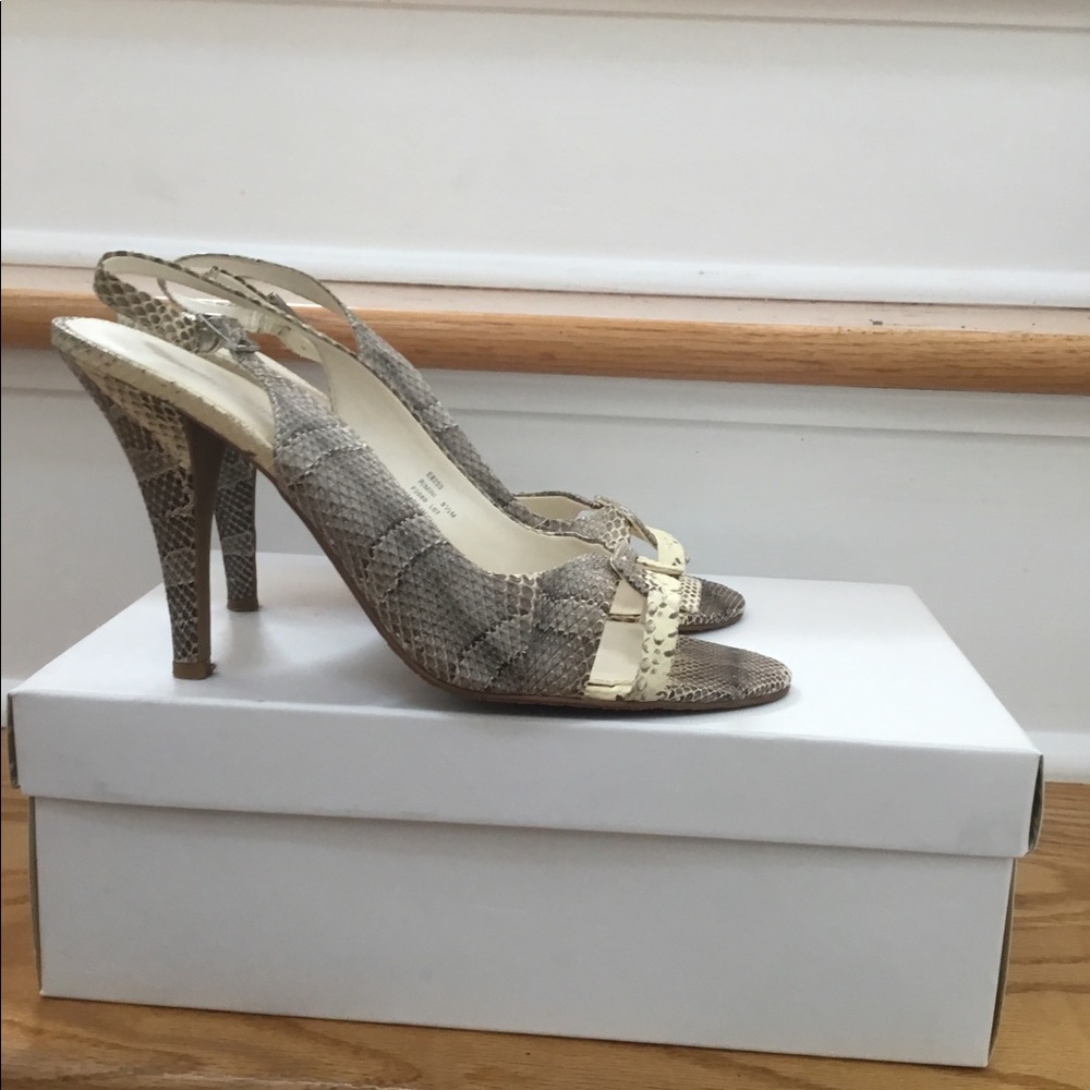 Calvin Klein Rimini Snake sling back Sandals